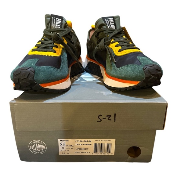 Palladium Troop Runner Sneakers - Multi-Color - Size 8.5M - Picture 9 of 10